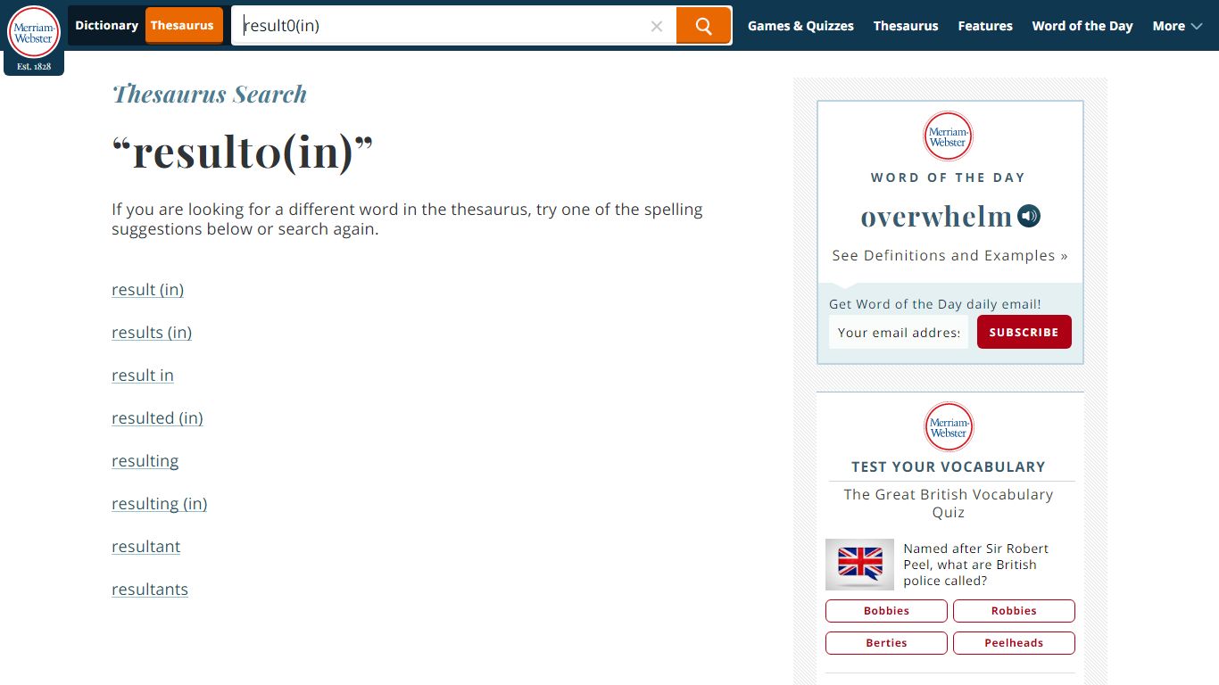 90 Synonyms of RESULT (IN) | Merriam-Webster Thesaurus